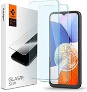 spigen glass tr slim 2 pack for samsung galaxy a25 5g galaxy a15 galaxy a15 5g photo
