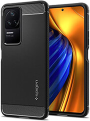 spigen rugged armor matte black for xiaomi poco f4 redmi k40s photo