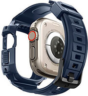 spigen rugged armor pro navy blue for apple watch ultra 2 1 49mm photo