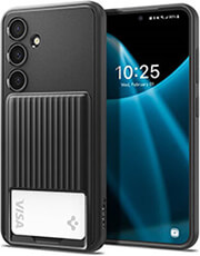 spigen liquid slot matte black for samsung galaxy s24 photo