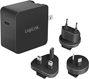 logilink pa0302 usb socket travel 1xusb c 65w black photo