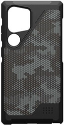 uag metropolis lt with magnet micro hex camo graphite for samsung galaxy s24 ultra photo