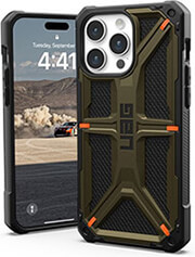 uag monarch kevlar element green for iphone 15 pro max photo
