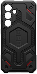 uag monarch pro kevlar with magnet black for samsung galaxy s24 photo