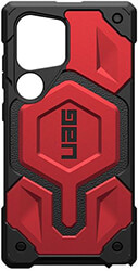 uag monarch pro with magnet crimson for samsung galaxy s24 ultra photo