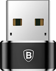 baseus mini type c female to usb male adapter black photo