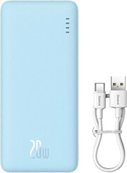 baseus power bank airpow fast charge 20000mah 20w galaxy blue photo
