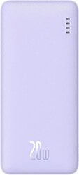 baseus power bank airpow fast charge 20000mah 20w nebula purple photo