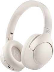 qcy h3 high res headset with mic active noise canceling with 4 mode anc 60h multipoint white photo