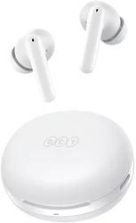 qcy t13 anc 2 tws 28db active noise canceling 10mm drivers bt 53 30h true wireless white photo