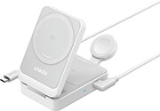 anker maggo wireless charger 15w 3 to 1 white photo