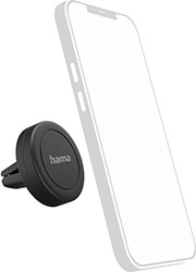 hama 201517 magnet car mobile phone holder for grating 360 degree rotation universal photo