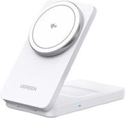 ugreen wireless charger w706 2in1 20w 167a white photo