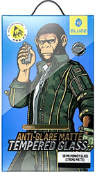 5d mr monkey glass for apple iphone 14 pro max black strong matte photo