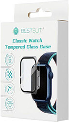 bestsuit case with hybrid glass for apple watch ultra ultra 2 49mm black photo