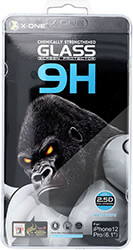 x one full cover extra strong matte for iphone 15 plus tempered glass 9h photo