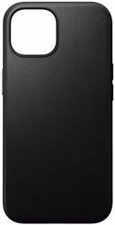 nomad modern leather case black for iphone 15 plus photo