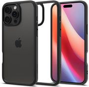 spigen crystal hybrid matte black for iphone 16 pro max