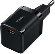 baseus cube pro usb type c fast charger 30w black photo
