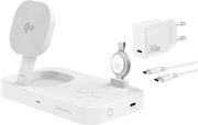 4smarts charging station trident qi2 mfi fast charger apple watch white photo 4smarts charging station trident qi2 mfi fast charger apple watch white photo