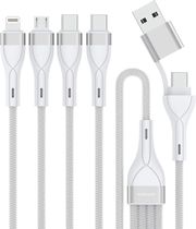 4smarts usb type c type a multi charging cable 4 in 2 12m white photo