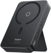 baseus powerbank 5000mah magpro magnetic bracket wireless charging 20w black photo