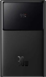 baseus star lord digital display fast charging power bank 10000mah 30w cluster black photo