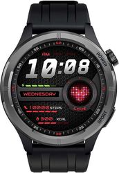 haylou solar neo black smart call watch 153 tft screen bt53 ip68 waterproof sos emergency call photo