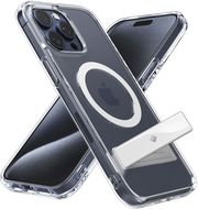 spigen caseology capella magsafe kickstand clear white for iphone 15 pro max photo