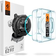 spigen glass tr ez fit 2 pack for garmin instinct 2x solar photo