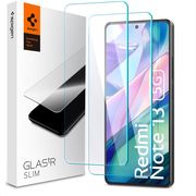 spigen glass tr slim 2 pack for xiaomi redmi note 13 5g photo