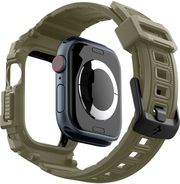 spigen rugged armor pro vintage khaki for apple watch 10 46mm photo