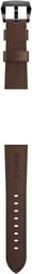 nomad traditional band black hardware rustic brown for apple watch ultra photo