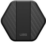 uag wireless charger with kick stand black carbon fiber bulk photo