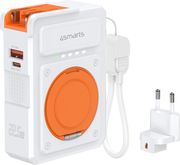 4smarts 6in1 hybrid charger wireless power bank 10000mah white photo