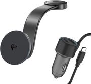 4smarts car wireless charging qi2 set grey photo