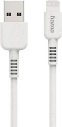 hama eco charging cable usb a lightning 1 m hama 187283 photo
