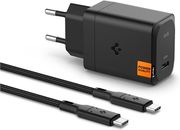 spigen arcstation pro 65w wall charger black for gan 1 port photo