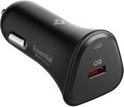 spigen essential 30w car charger ev301 black photo