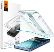 spigen glass tr ez fit hd 2 pack transparency for samsung galaxy s25 ultra photo