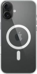 apple iphone 16 plus silicone case with magsafe transparent ma7d4 photo