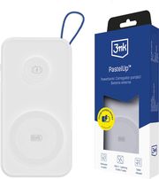 powerbank 3mk pastelup 10000mah 225w qc pd fqi wireless charging white photo