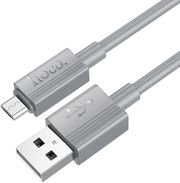 hoco usb a to microusb cable x107 18w 2a 1m grey photo
