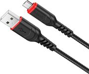 hoco usb a to microusb cable x59 victory 18w 2a 1m black photo