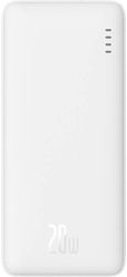 baseus airpow power bank 10000mah 20w qc pd white photo