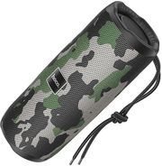 bluetooth speaker hoco hc16 2 x 5w tws usb micro sd radio fm camouflage photo