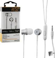 nsp hn25 white in ear akoystika pseires hands free photo