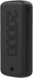 celly power bank 20000mah evo black photo