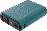 celly power bank pd 20w 2 usb c and 1 usb a 10000mah up blue photo