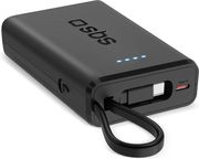 sbs powerbank 10000mah pd 20w with integrated cable photo